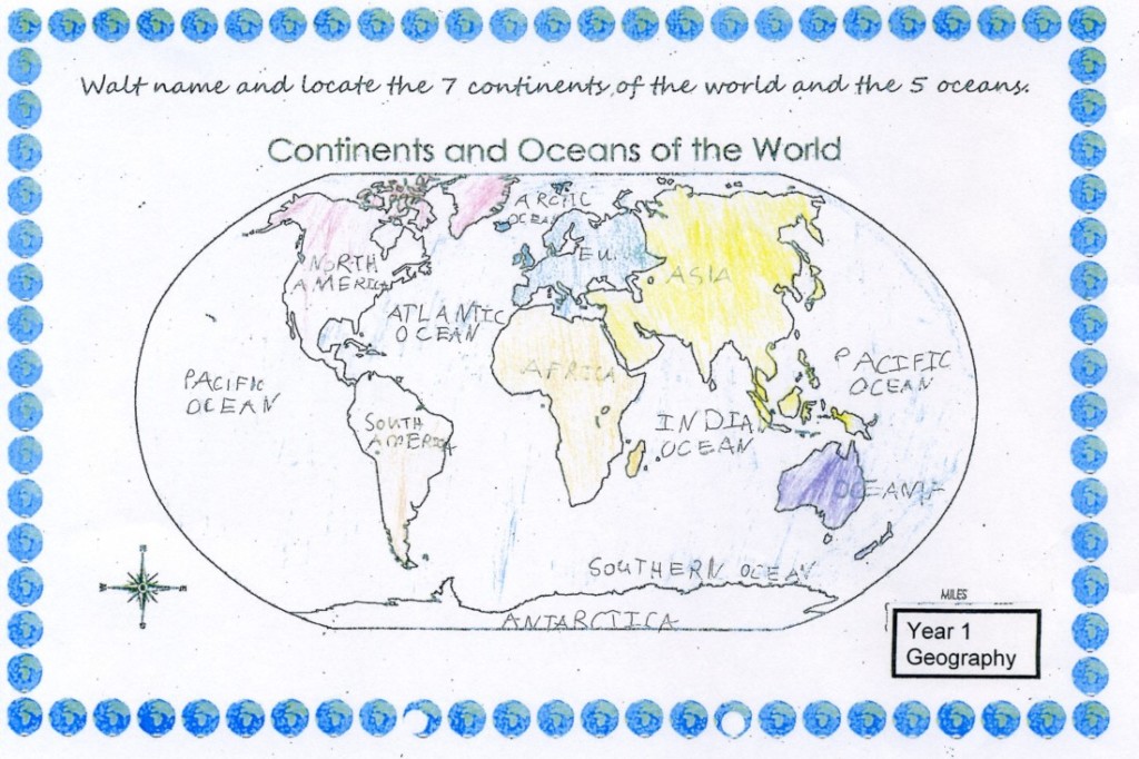 geography locational knowledge swinemoor primary school